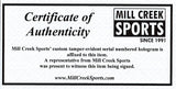 Seattle Seahawks Walter Jones Autographed Blue Jersey MCS Holo Stock #124675