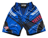 Meisha Tate Signed Custom Blue MMA Fight Trunks PSA/DNA