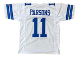 Micah Parsons Dallas White Football Jersey