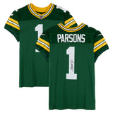 Micah Parsons Green Bay Packers Autographed Green Nike Elite Jersey Fanatics