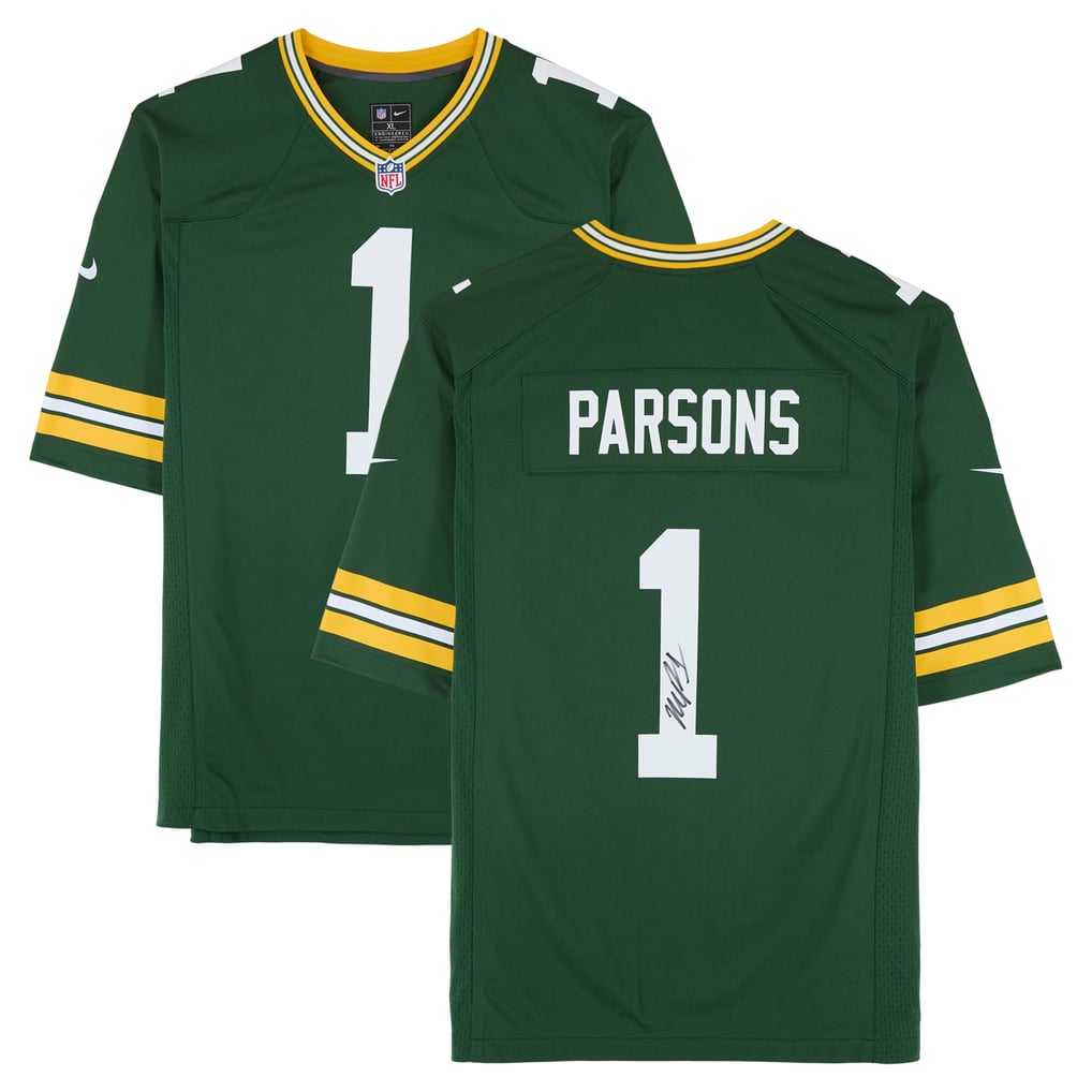 Micah Parsons Autographed Green Bay Packers Green Nike Limited Jersey Fanatics