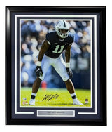 Micah Parsons Signed Framed 16x20 Penn State Nittany Lions Photo Fanatics