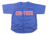 Michael Busch Chicago Signed Blue Baseball Jersey BAS