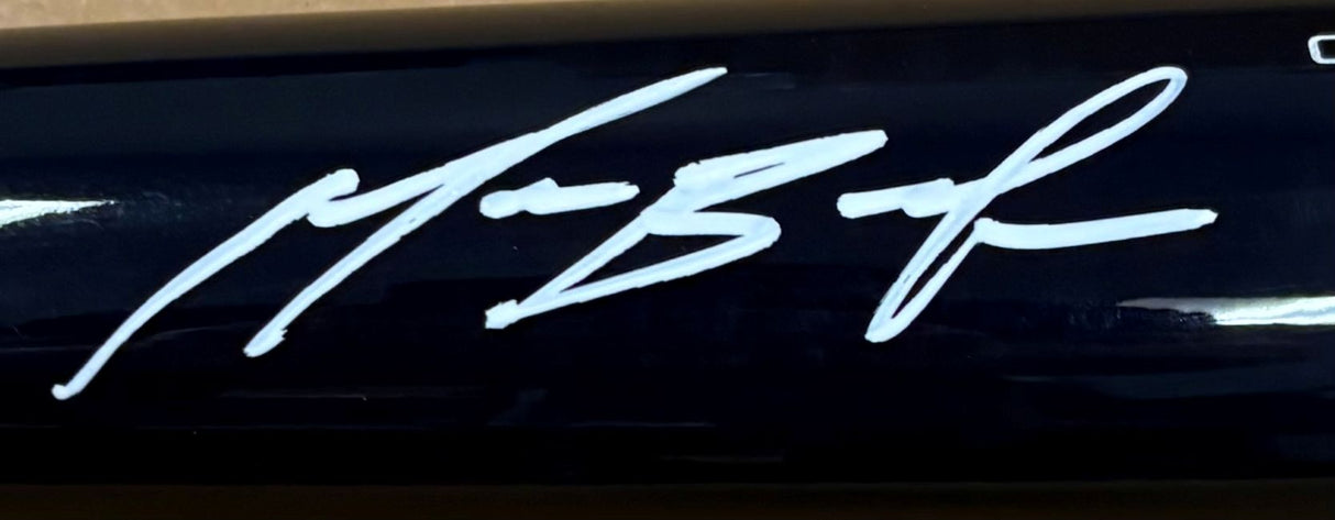 Michael Busch Chicago Cubs Signed Victus Player Model Baseball Bat BAS