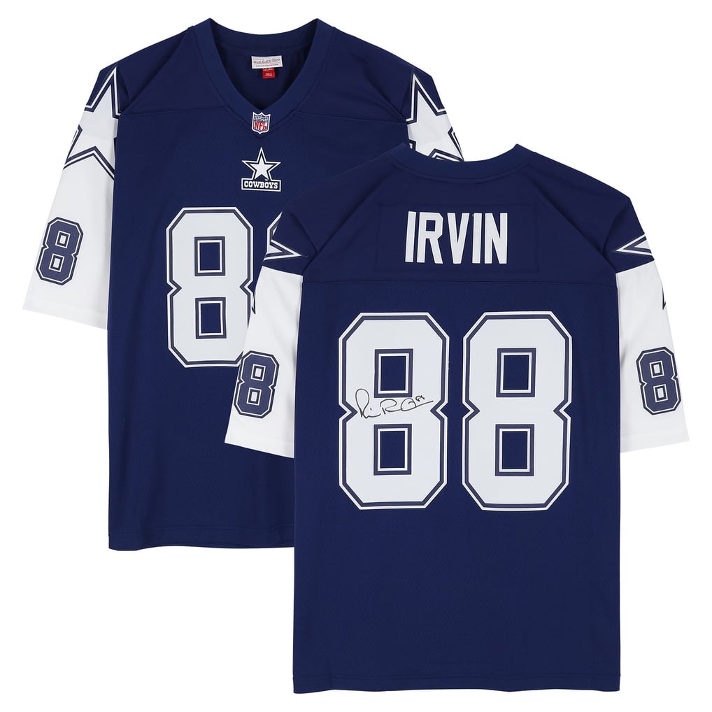 Michael Irvin Autographed Dallas Cowboys Mitchell & Ness 1995 Legacy Jersey Fanatics