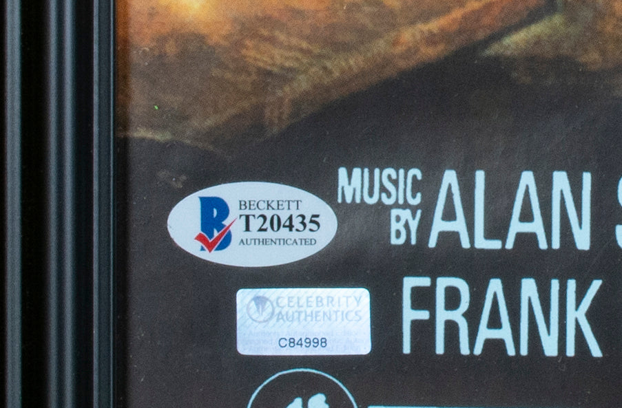 Michael J. Fox Signed Framed Back To The Future 3 32x46 Movie Poster Insc BAS