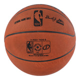A Michael Jordan Bulls signed NBA Spalding Hall Of Fame Logo basketball (LE/223) by Sports Integrity, featuring his autograph and collector's details.