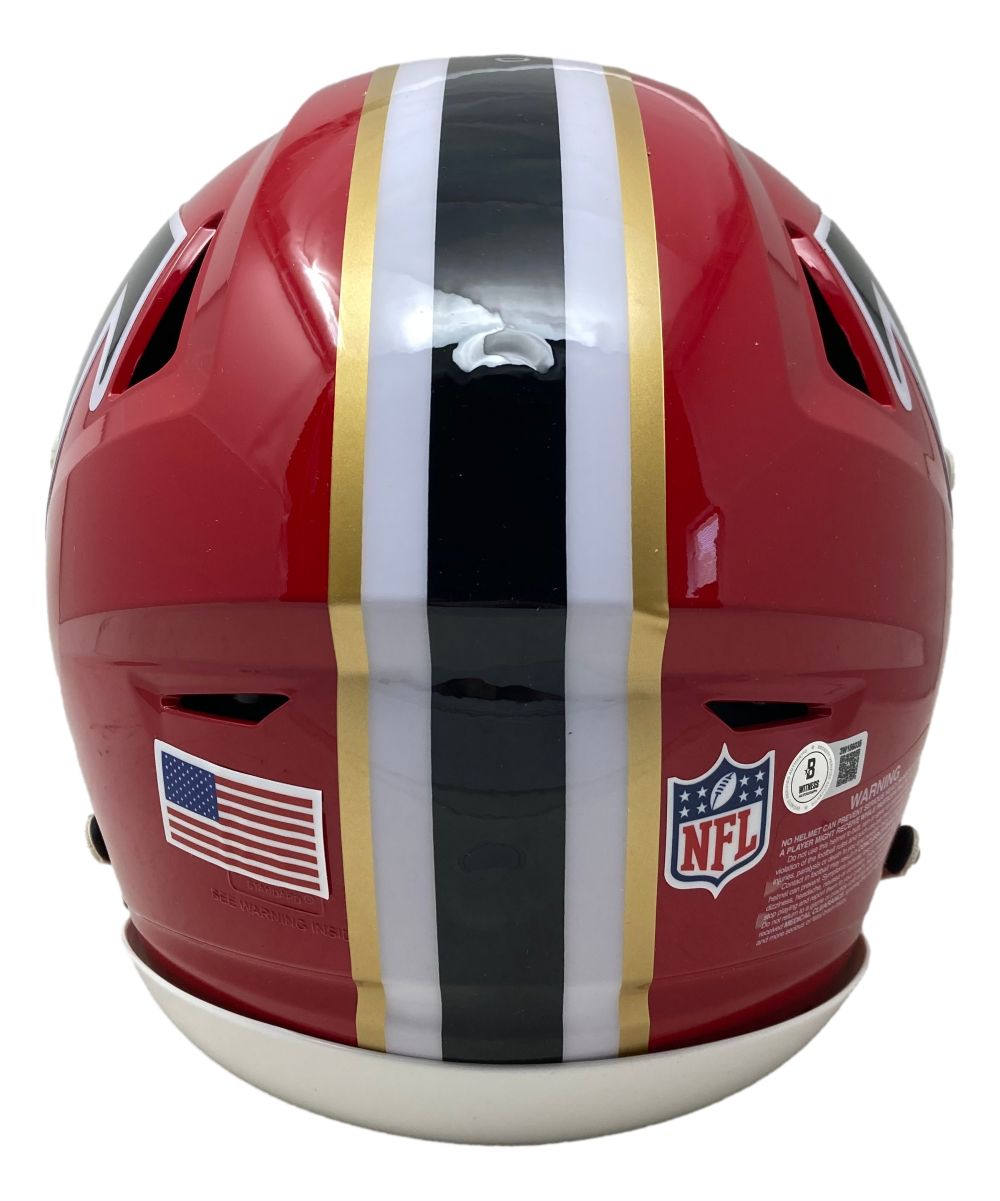 Michael Vick Signed Atlanta Falcons Full Size Authentic SpeedFlex Helmet BAS