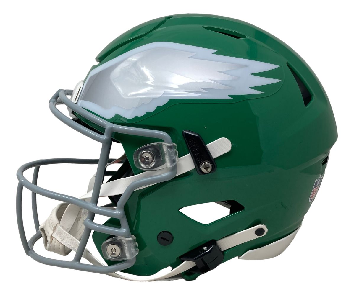 Michael Vick Signed Philadelphia Eagles FS Kelly Green SpeedFlex Helmet BAS