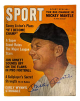 Mickey Mantle New York Yankees Signed 1962 Sports Magazine JSA LOA