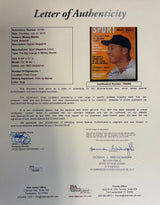 Mickey Mantle New York Yankees Signed 1962 Sports Magazine JSA LOA