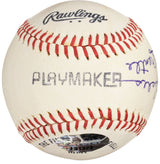 Mickey Mantle New York Yankees Signed Rawlings Baseball Best Wishes PSA+BAS LOA