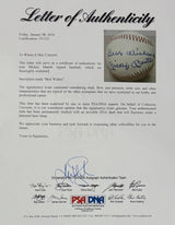 Mickey Mantle New York Yankees Signed Rawlings Baseball Best Wishes PSA+BAS LOA