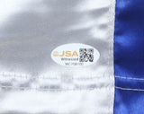 Irish Micky Ward Signed Custom Gray Boxing Trunks JSA QR