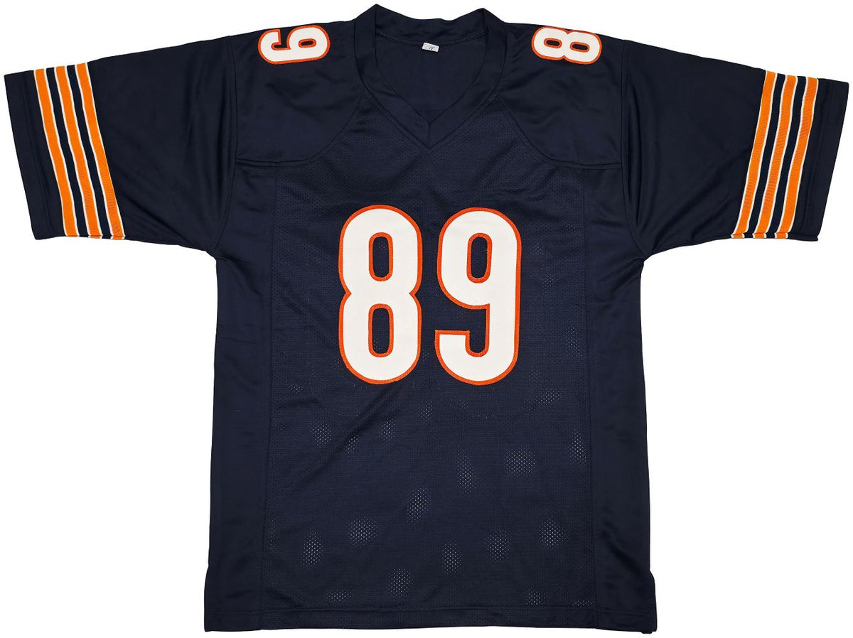Mike Ditka Chicago Signed Navy Football Jersey BAS