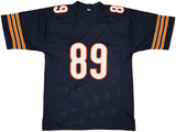 Mike Ditka Chicago Signed Navy Football Jersey BAS