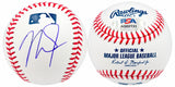 Mike Trout Los Angeles Angels Signed Official MLB Baseball PSA/DNA AQ02131