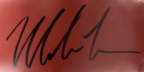 Mike Tyson Signed Red Everlast Left Hand Boxing Glove JSA w/ Deluxe Acrylic Case