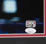 Mike Tyson Signed Framed 16x20 Boxing Stare Down Photo JSA