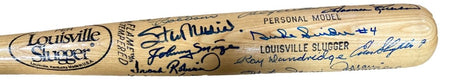 MLB Hall Of Famers (26) Signed Louisville Slugger Bat Mays Aaron & More JSA Holo - Sports Integrity