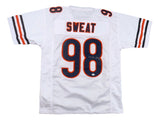 Montez Sweat Chicago Signed White Football Jersey PSA/DNA Hologram