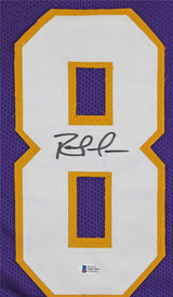 Randy Moss Authentic Signed Purple Pro Style Jersey Autographed BAS Witnessed