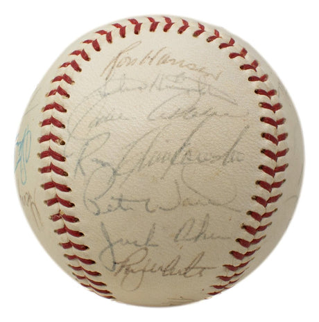 1970 New York Yankees Team Signed Baseball Thurman Munson + 20 Others JSA LOA - Sports Integrity