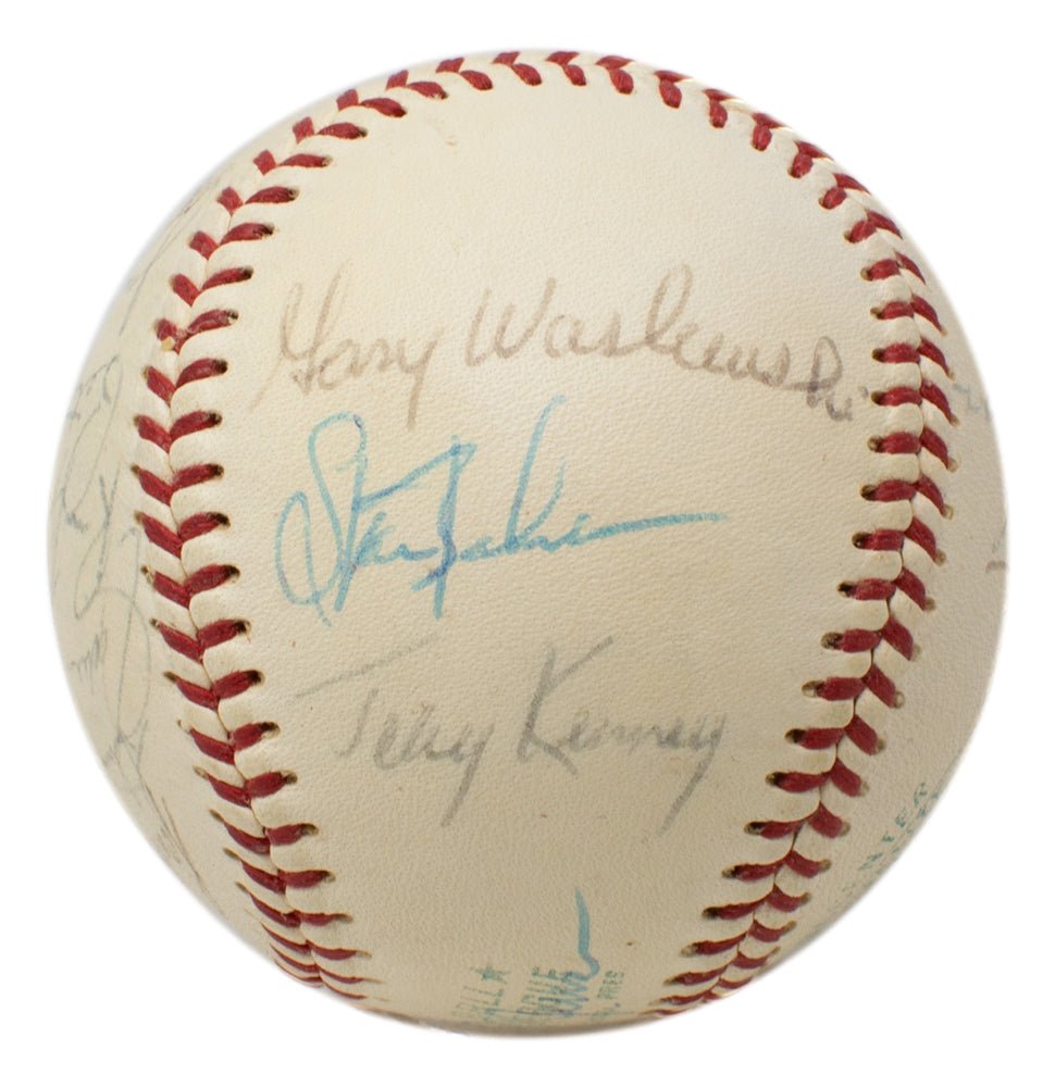 1970 New York Yankees Team Signed Baseball Thurman Munson + 20 Others JSA LOA - Sports Integrity