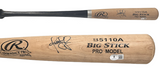 Omar Vizquel Autographed Rawlings Adirondack Pro Big Stick Pro Model Blonde Bat Beckett