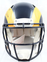 Eric Dickerson Autographed Rams F/S Speed Authentic Helmet - Beckett W Hologram