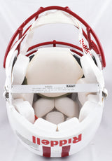 Watt Brothers Autographed Wisconsin F/S Speed Authentic Helmet - Beckett W Holo