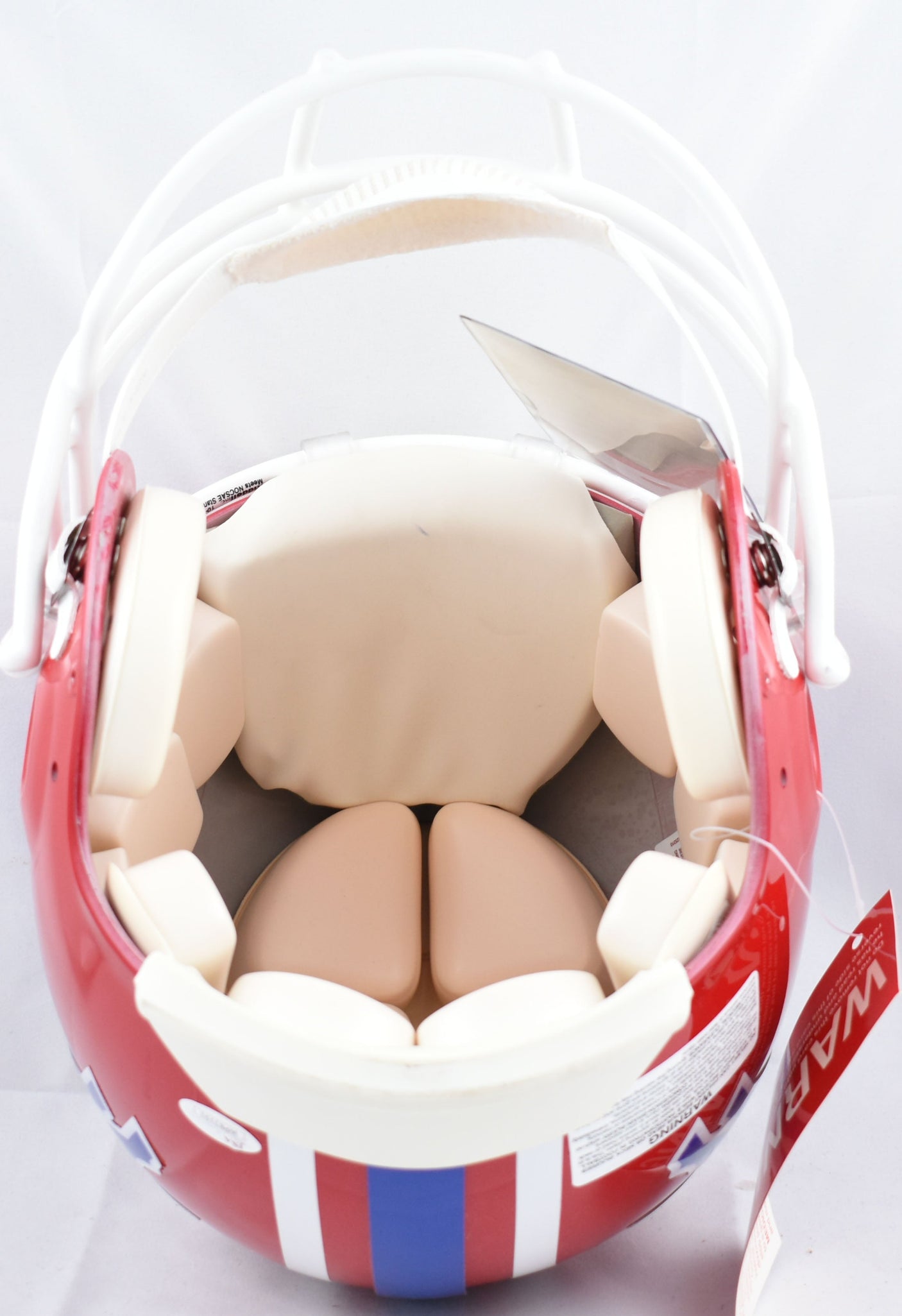 Jim Kelly Thurman Thomas Autographed Bills F/S Authentic Helmet HOF - JSA W *Slv