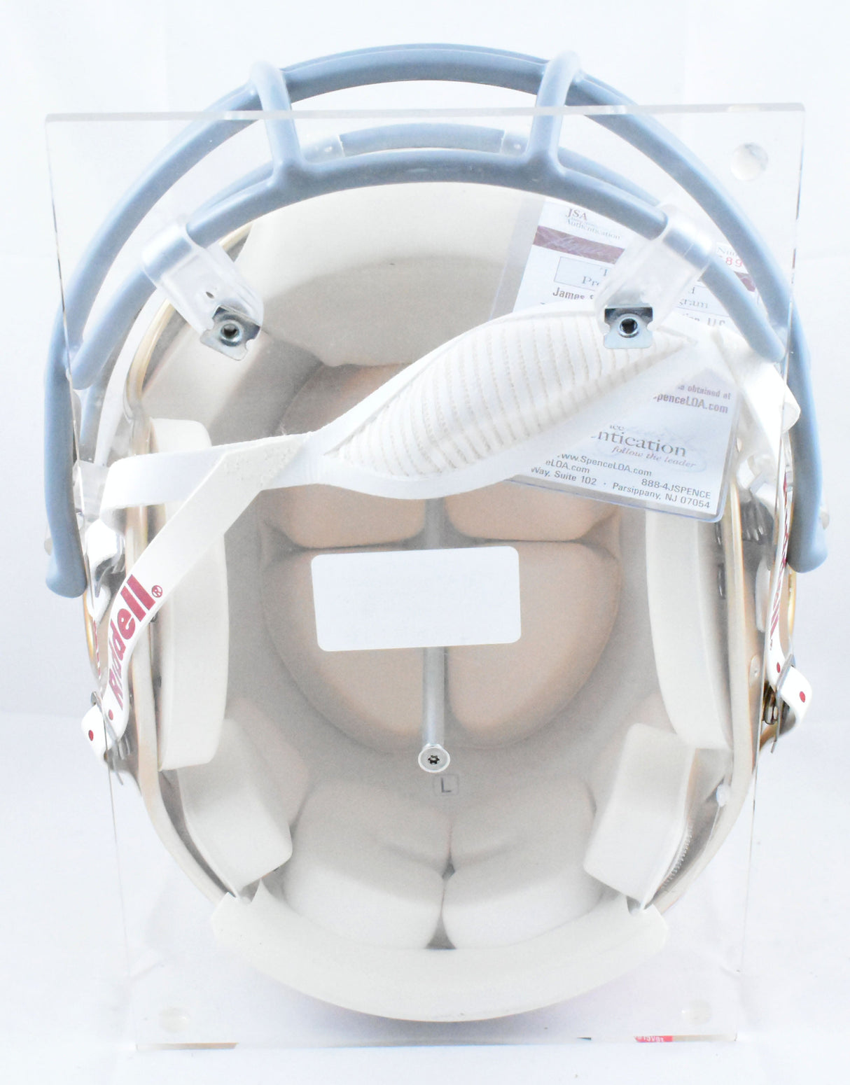 Joe Montana Autographed Notre Dame F/S Authentic Helmet - JSA W *Black