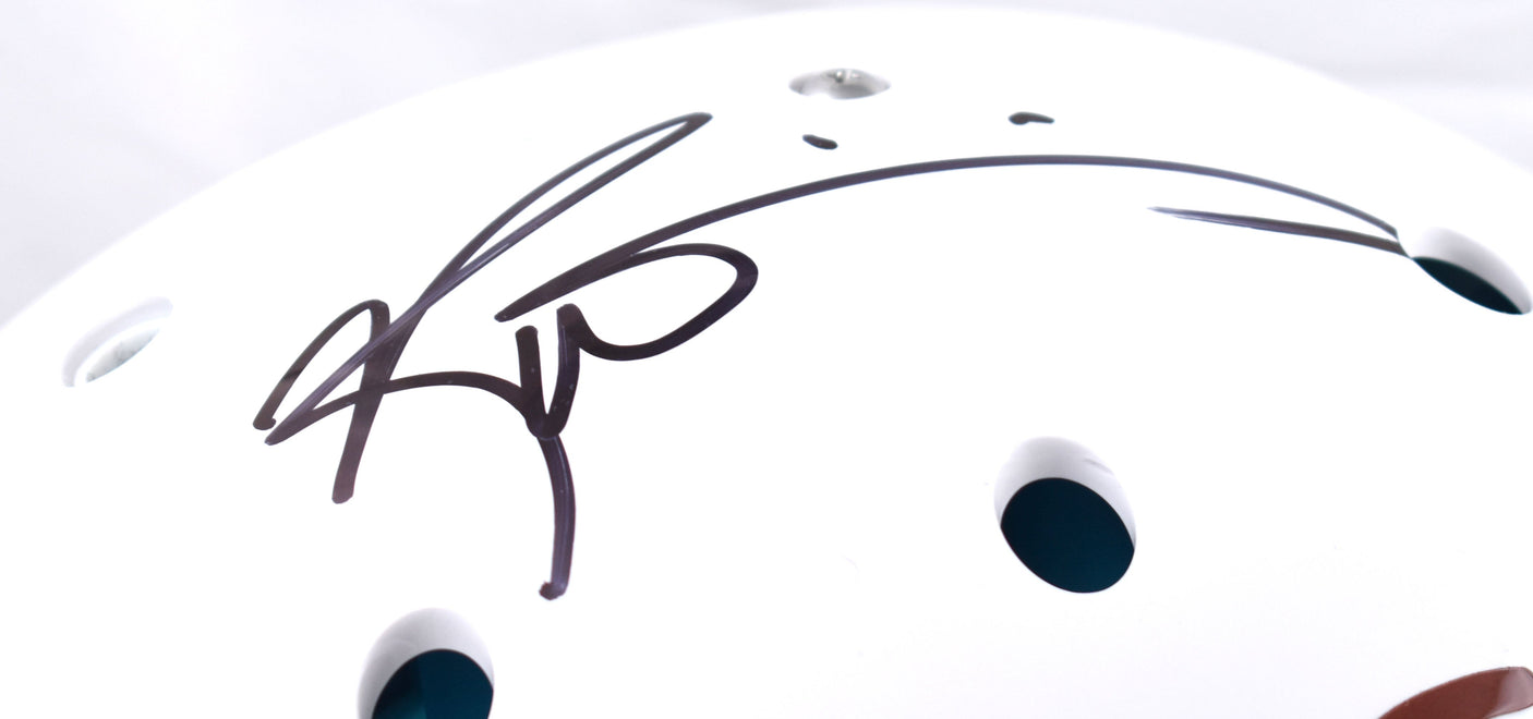 Ricky Williams Autographed Texas F/S Authentic Helmet SWED - JSA W *Black