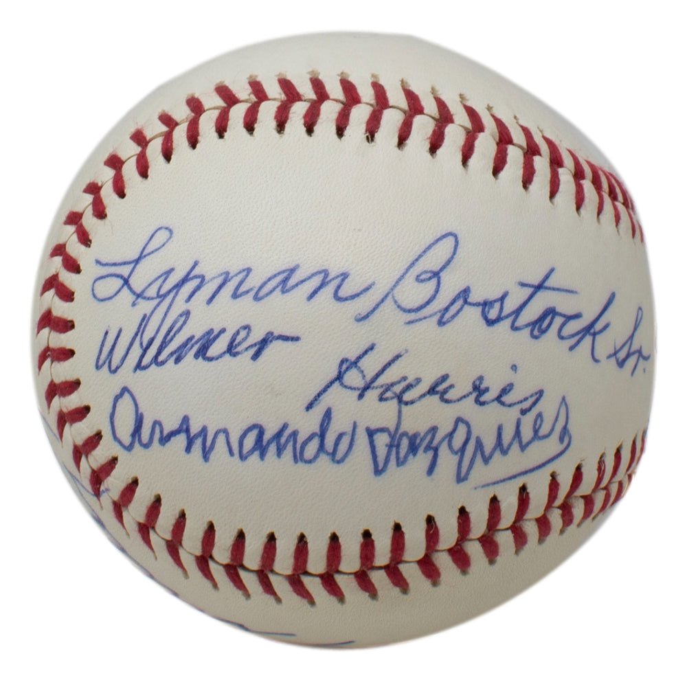 Negro League Legends Multi Signed Baseball 7 Signatures BAS LOA AA13297 - Sports Integrity