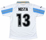 Alessandro Nesta Signed Lazio White Puma Soccer Jersey BAS