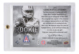 Nick Foles Signed 2012 Upper Deck Rookie Patch Card #253 243/885 Slabbed - Sports Integrity