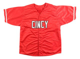Nick Lodolo Cincinnati Signed Red Baseball Jersey BAS