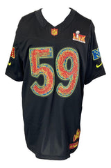 Nick Sirianni Signed Philadelphia Eagles Super Bowl 59 LIX Nike Limited Jersey BAS