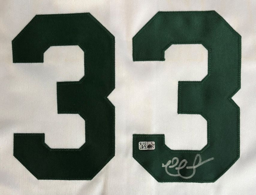 Nick Swisher Oakland Signed White Baseball Jersey Sports Integrity