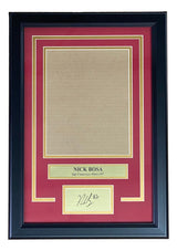 Nick Bosa 49ers 8x10 Vertical Photo Laser Engraved Signature Frame Kit - Sports Integrity