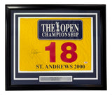 Jack Nicklaus Signed Framed 2000 Open Championship Golf Flag PSA/DNA AP98447