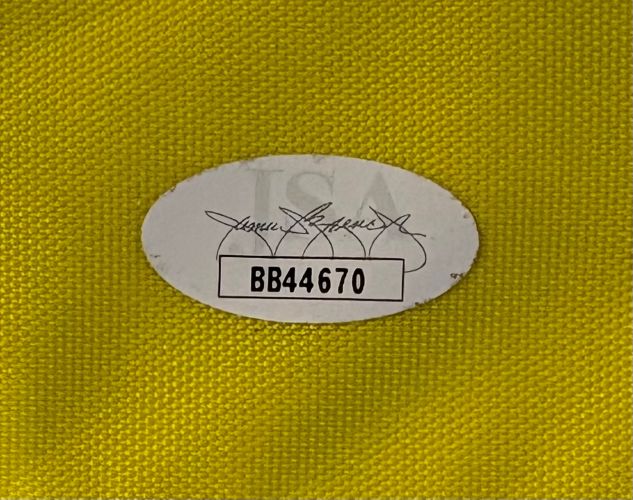 Jack Nicklaus Signed 2017 Masters Golf Flag JSA LOA