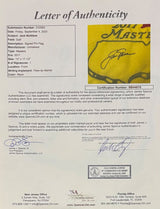 Jack Nicklaus Signed 2017 Masters Golf Flag JSA LOA