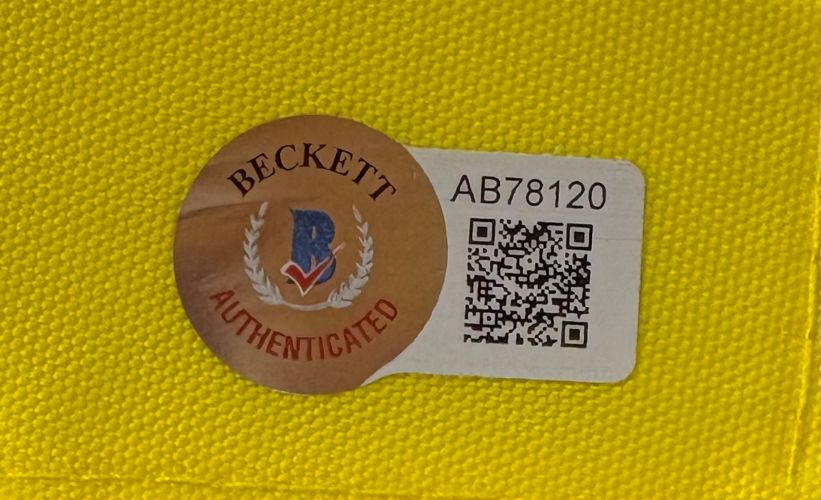 Jack Nicklaus Signed 2019 Masters Golf Flag BAS