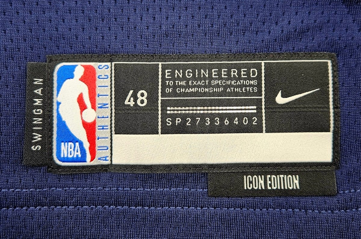 Nikola Jokic Signed Denver Nuggets Nike Icon Edition Swingman Jersey BAS ITP - Sports Integrity