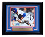 Nolan Ryan Signed Framed 8x10 Texas Rangers Ventura Fight Photo PSA/DNA