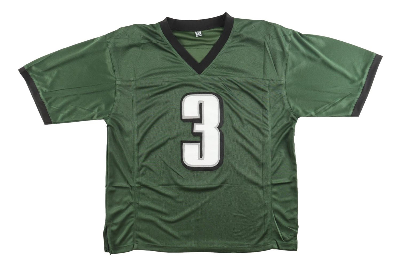 Nolan Smith Jr Philadelphia Signed Green Football Jersey JSA QR Hologram