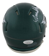 Nolan Smith Jr Signed Philadelphia Eagles Mini Speed Helmet JSA