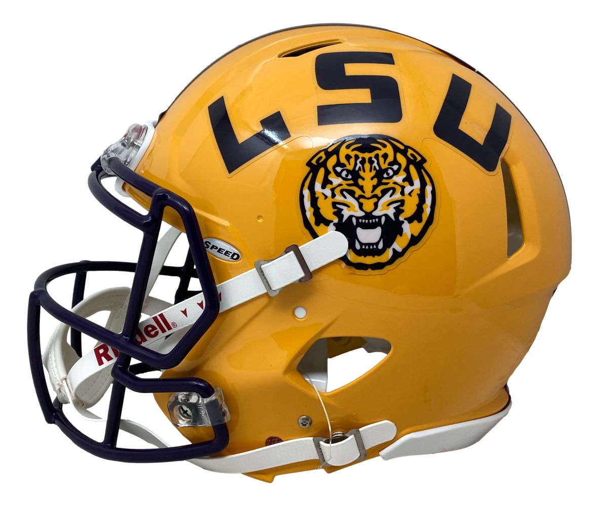 Odell Beckham Jr Signed LSU Tigers Full Size Authentic Speed Helmet BAS